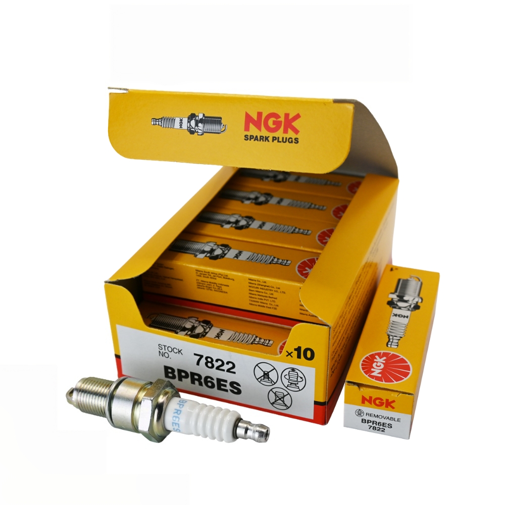 Motorcycle Spark Plug - NGK BPR6ES 7822 니켈 합금 점화
