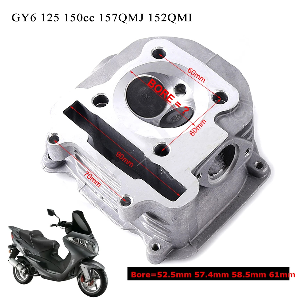 Engine Parts Motorcycle - GY6 150 실린더 헤드 오토바이 부품,