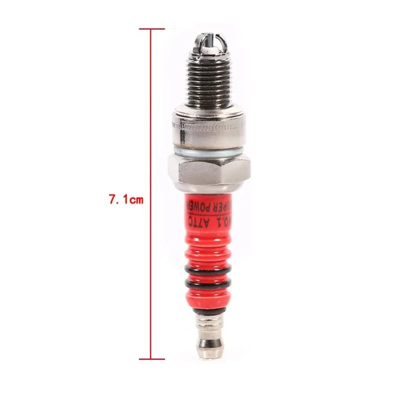 고성능 3전극 이리듐 점화 플러그 A7TC D8TJC, - Motorcycle Spark Plug 리뷰 및 가격